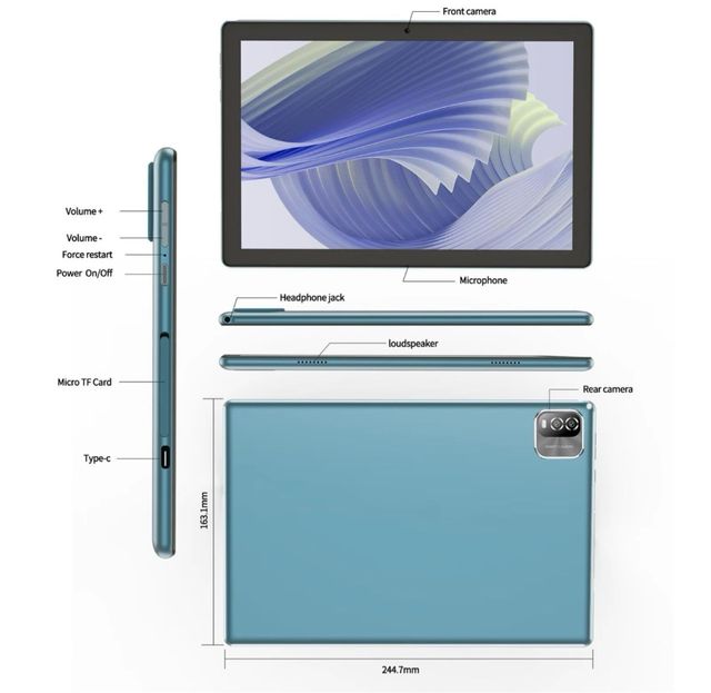 Tablet Android 10.1"Nueva + todos los complementos