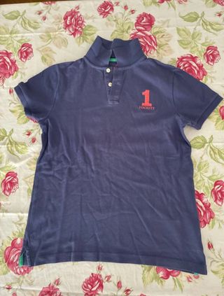 Polo Hackett azul niño