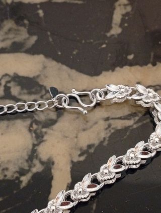Pulsera Chapada en plata de ley 925 de conejos 