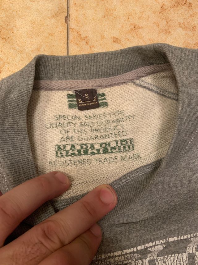 Felpa Napapijri Grigia Tg.S