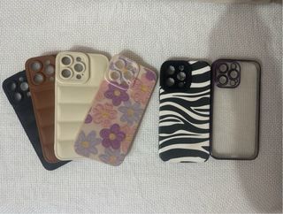 4 Fundas iPhone 14 Pro Max + 2 Regalo