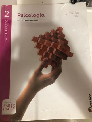 PSICOLOGÍA SERIE COMPRENDE 2 BTO SABER HACER