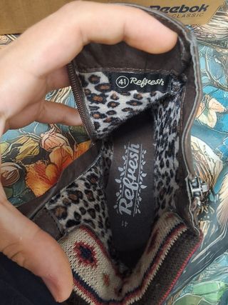 Botines Marrones Mujer