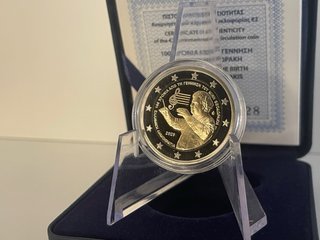 2 euro Grecia 2025 Mikis Theodorakis Proof PP BE