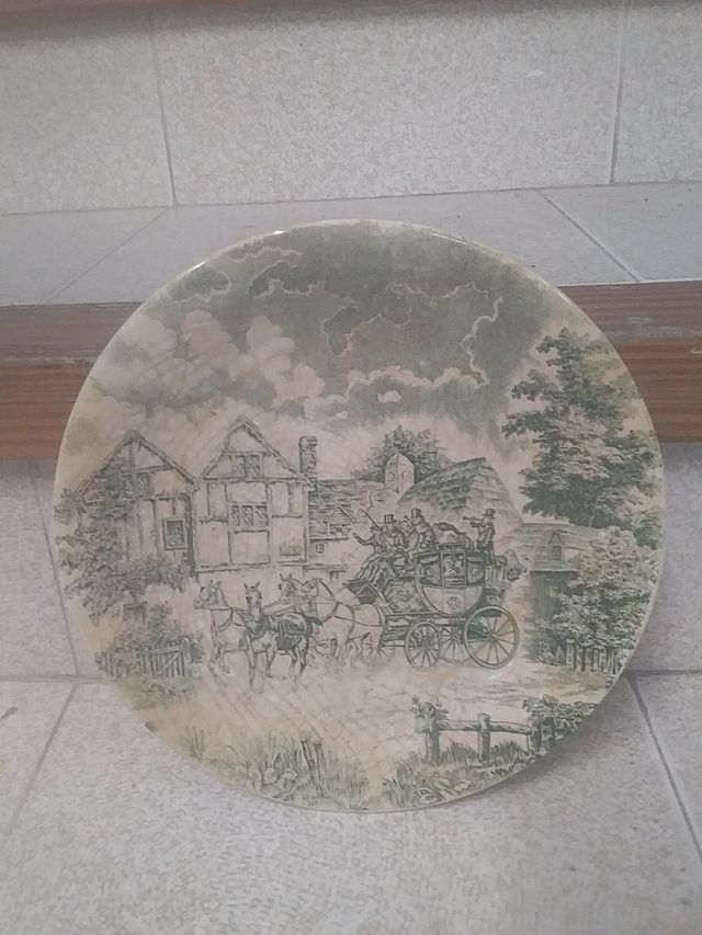 Plato decorativo vintage