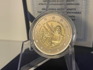 2 euro Grecia 2025 Laskarina Bouboulina Proof BE