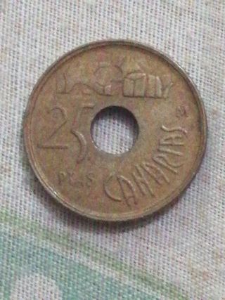 Monedas antiguas España: 100, 50, 25, 5, 1 peseta