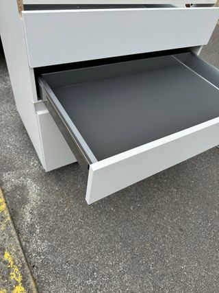 Módulo bajo cocina blanco