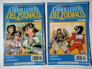 MANGA LOS CABALLEROS DEL ZODIACO. SAINT SEIYA. x 9