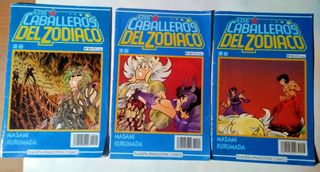 MANGA LOS CABALLEROS DEL ZODIACO. SAINT SEIYA. x 9