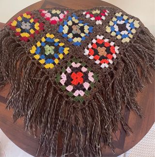 Poncho uncinetto handmade bimbo/a