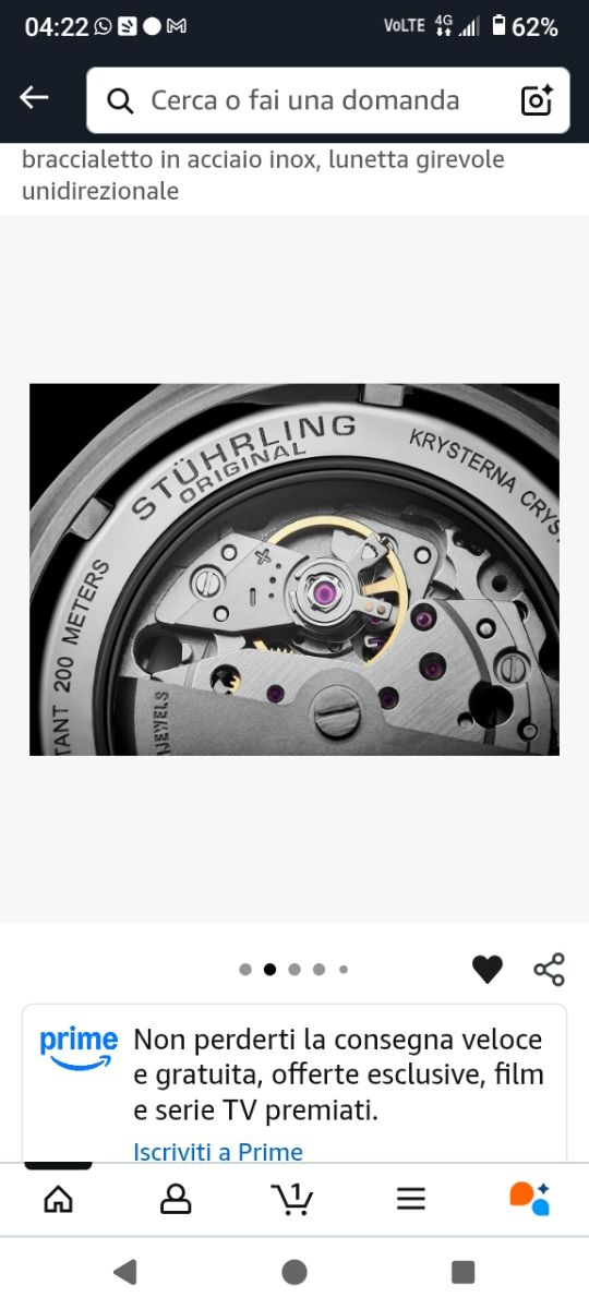 STÜHRLING Original - Orologio subacqueo