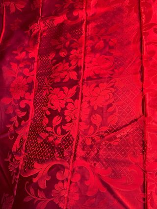 DANASCO rojo cubrecama NUEVO