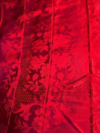 DANASCO rojo cubrecama NUEVO