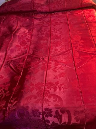 DANASCO rojo cubrecama NUEVO