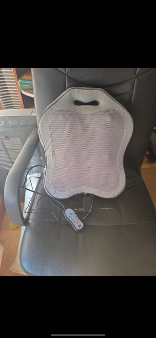 Cojin de  masaje portatil con calor