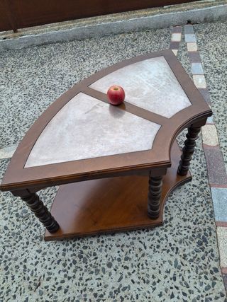 Mesa rinconera madera-metal