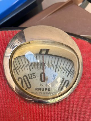 Bilancia pesa persone vintage Krups