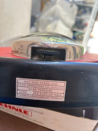 Bilancia pesa persone vintage Krups