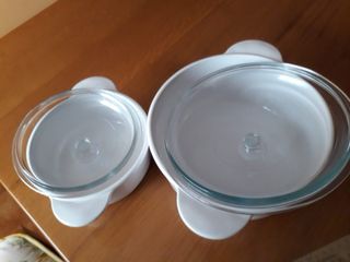 Pentola forno ceramica bianca