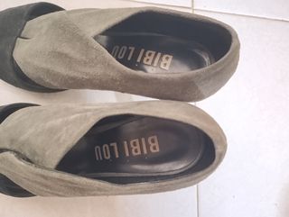 Zapatos Bibi Lou - Piel - Gris Oscuro