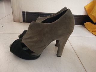 Zapatos Bibi Lou - Piel - Gris Oscuro