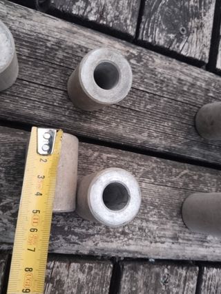 Separadores ruedas 5cm  aluminio 8x universales