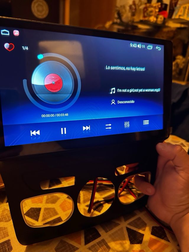 Pantalla coche Android14 10.1" Citroen C4 C4L DS4