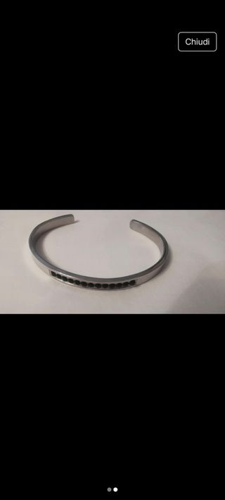 Bracciale Morellato uomo acciaio nero