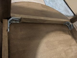 Mesa camilla madera marrón
