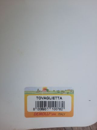 2 Tovagliette Bimbi - Carta - Blu/Bianco