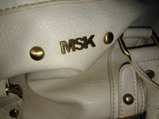 Bolso MSK beige - Bolso bandolera