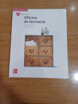 Libro de Oficina de farmacia CFGM FARMACIA 