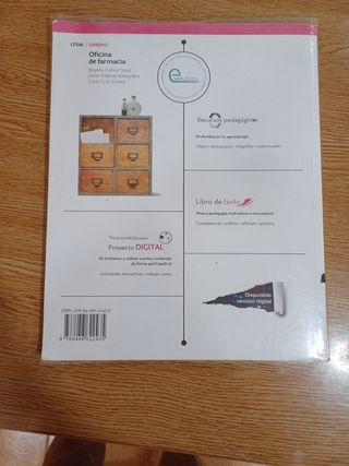 Libro de Oficina de farmacia CFGM FARMACIA 