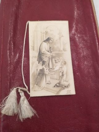 Santino Prima Comunione anni '40