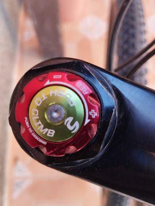 Bicicleta montaña carbono Cannondale fsi