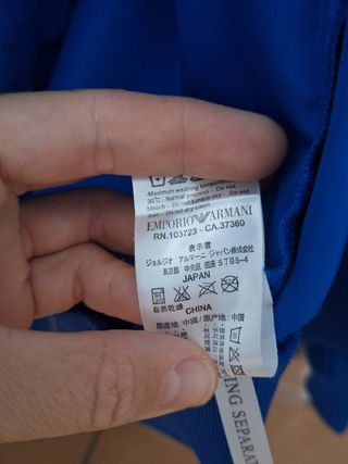 Tuta completa EA7 Emporio Armani Blu/Bianca