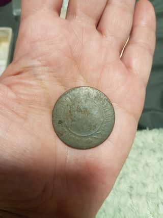 Moneda Antigua 1858
