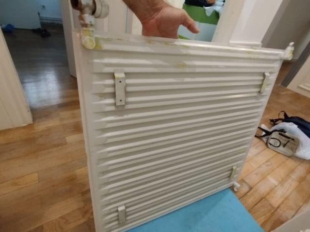 Radiador blanco aluminio