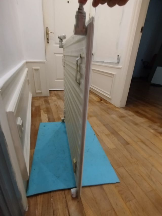 Radiador blanco aluminio