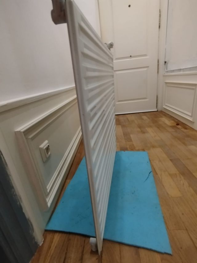 Radiador blanco aluminio