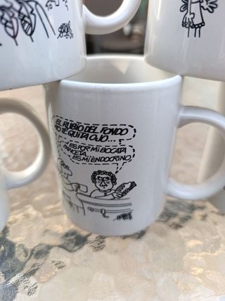 8 Tazas El País - Colección Borges