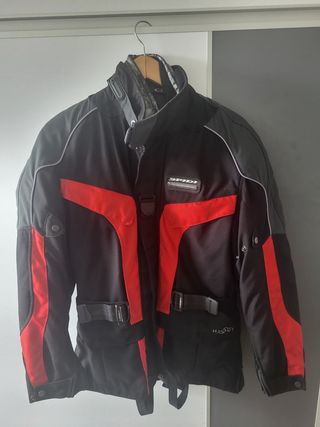 Chaqueta moto Spidi negra/roja Talla S