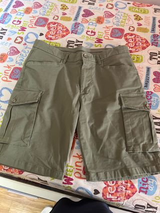 Bermuda militar cargo verde
Talla 40
Pedro del Hie