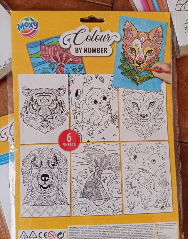 Kit Colora x Numeri - 6pz