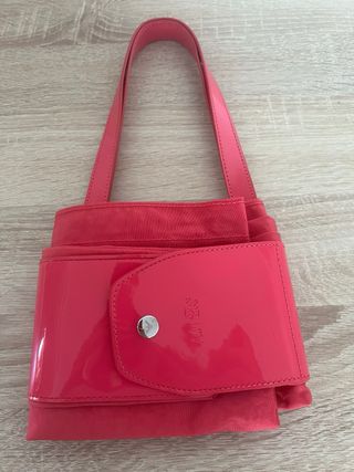 Bolso rosa plegable Armani Jeans