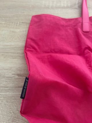 Bolso rosa plegable Armani Jeans