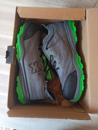 Zapato Worth de seguridad - Gris/Verde