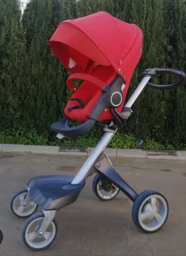 Cochecito bebé rojo Stoke