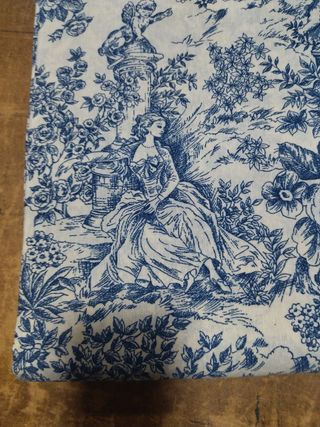 Tovaglia Toile de Jouy Blu - 